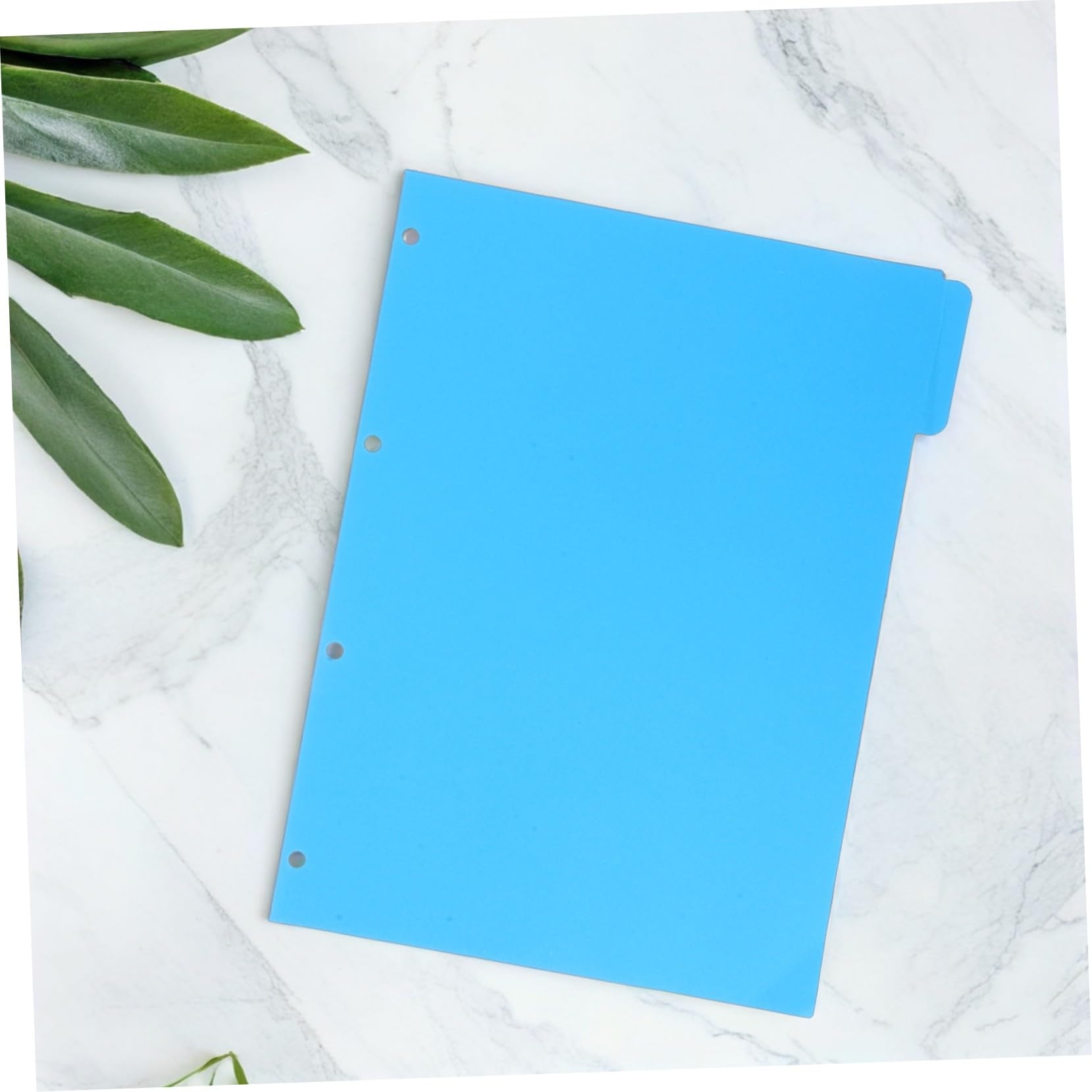 Intercalaires de Cahier en Papier Colorés, 50 Feuilles, Lot de 10 Sets