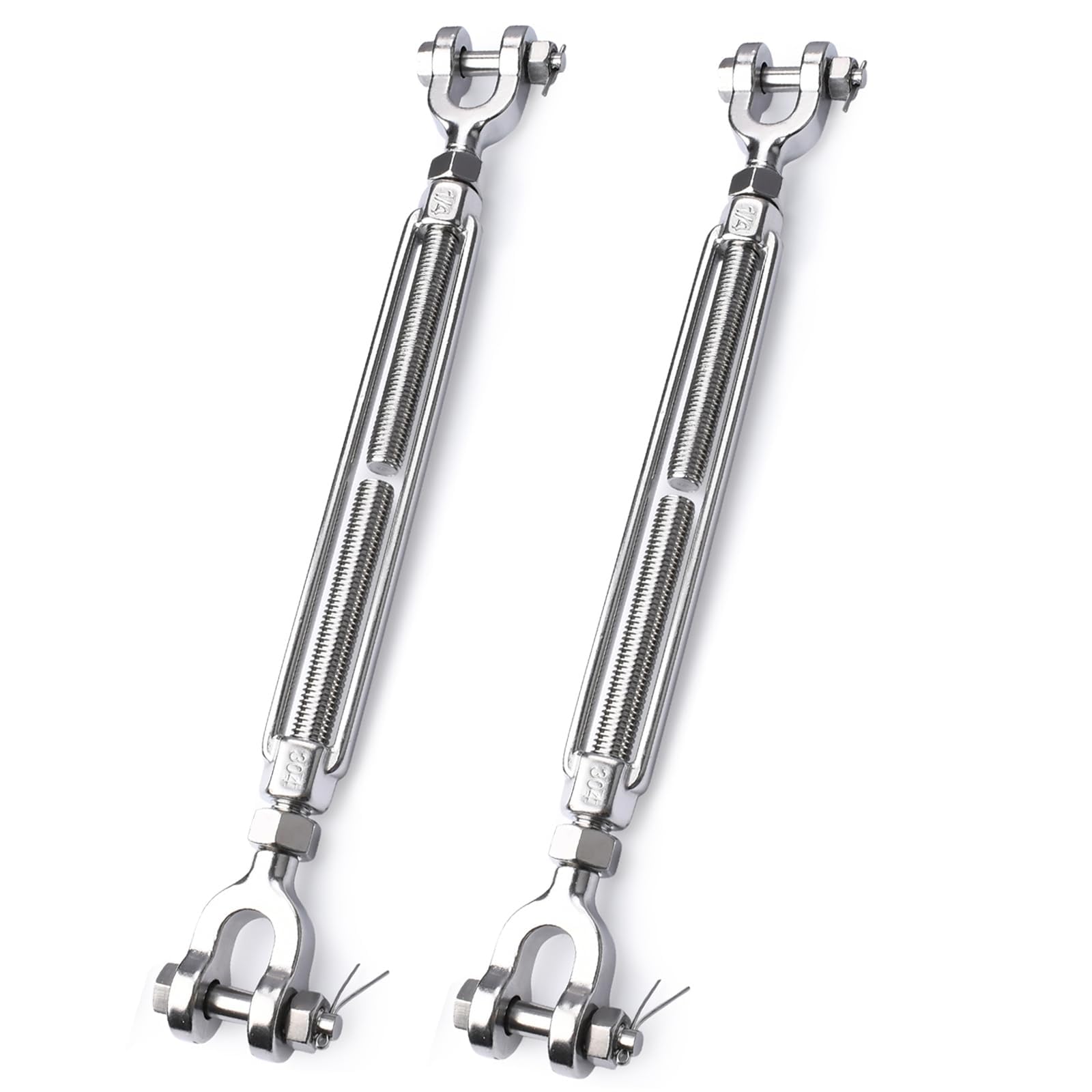 Stainless Steel Turnbuckle - 3200 lbs WLL -14
