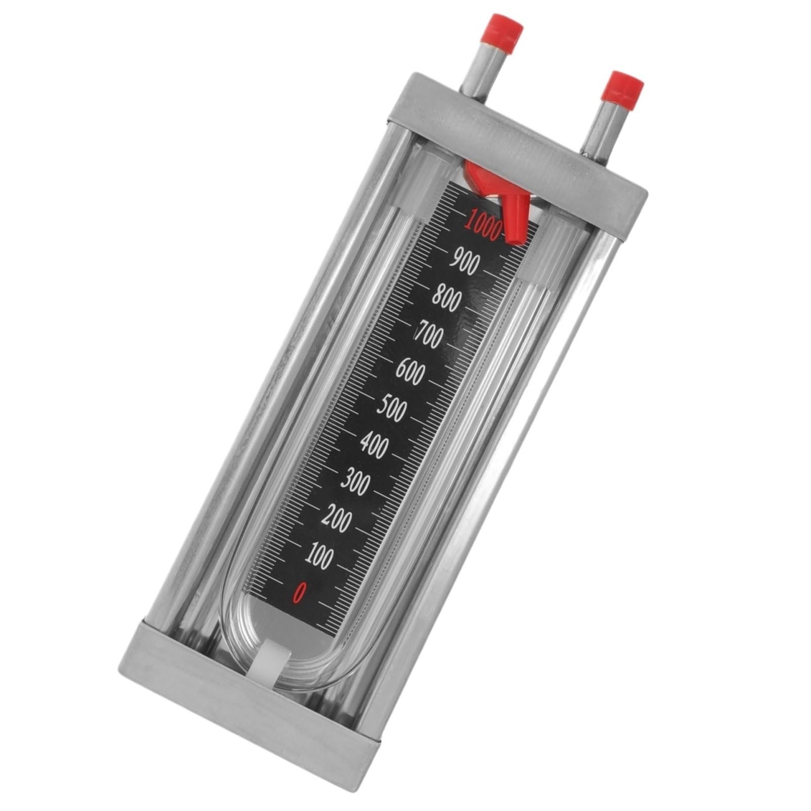 Manómetro con Sensor de presión en Forma de U, manómetro, probador de Tubo de vacío, Columna de Agua, diferencial de Acero Inoxidable