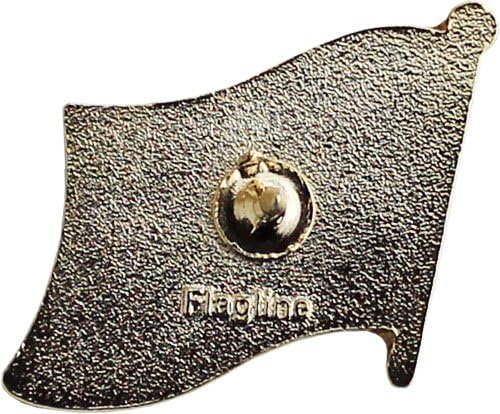 Saudi Arabia Flag Die-struck Metal Single Lapel Pin with Butterfly Clasp Closure - Image 4