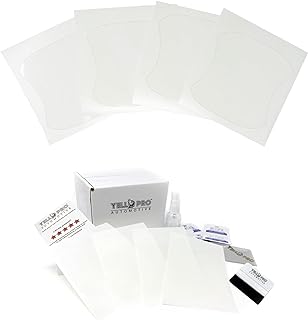 Custom Fit Door Handle Cup 3M Scotchgard Anti Scratch Clear Bra Paint Protector Film Cover Self Healing PPF Guard Kit for 2021 2022 2023 GMC Yukon, Yukon XL, SLE, SLT, Denali, AT4, SUV