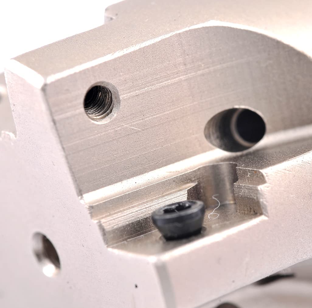 HHIP 5822-1700 kwadratowy chłodziwa na ramię – przez wymienny frez końcowy, średnica frezu 3-1/4", trzonek 3/4", 4 flet, długość fletu 0,74 cala, 9,5 cm OAL, średnica cięcia 3-1/4 cala