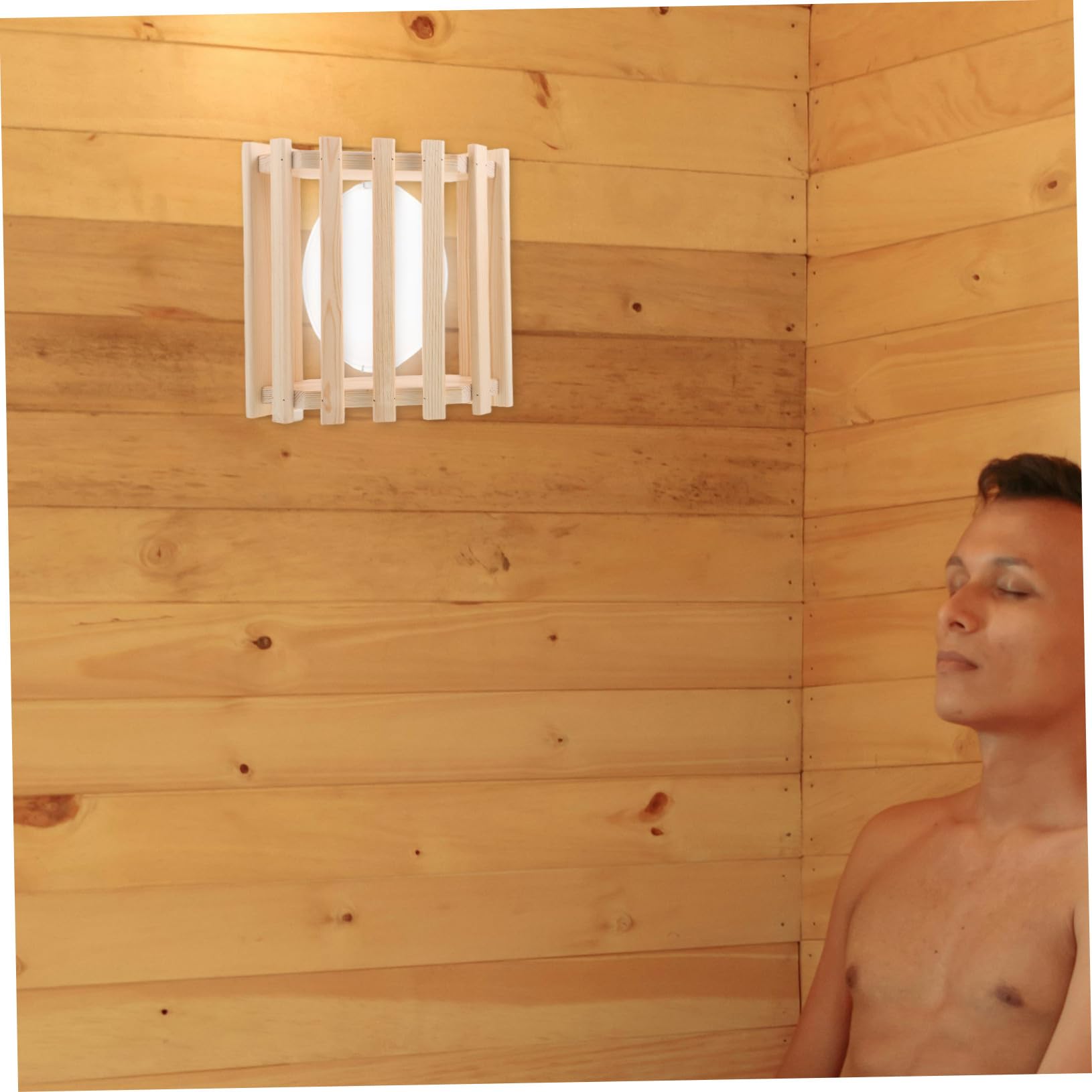 SOIMISS Leuchte einfache Installation Lampenschirm Sauna mit Elegantem Design für Saunaraum und Dampfbad