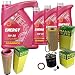 Produktbild EISENFELS Filter Set Inspektionspaket erstellt mit 8 L Motoröl MANNOL Energy 5W-30, MANN-FILTER Ölfilter, Luftfilter, Kraftstofffilter, Dichtring