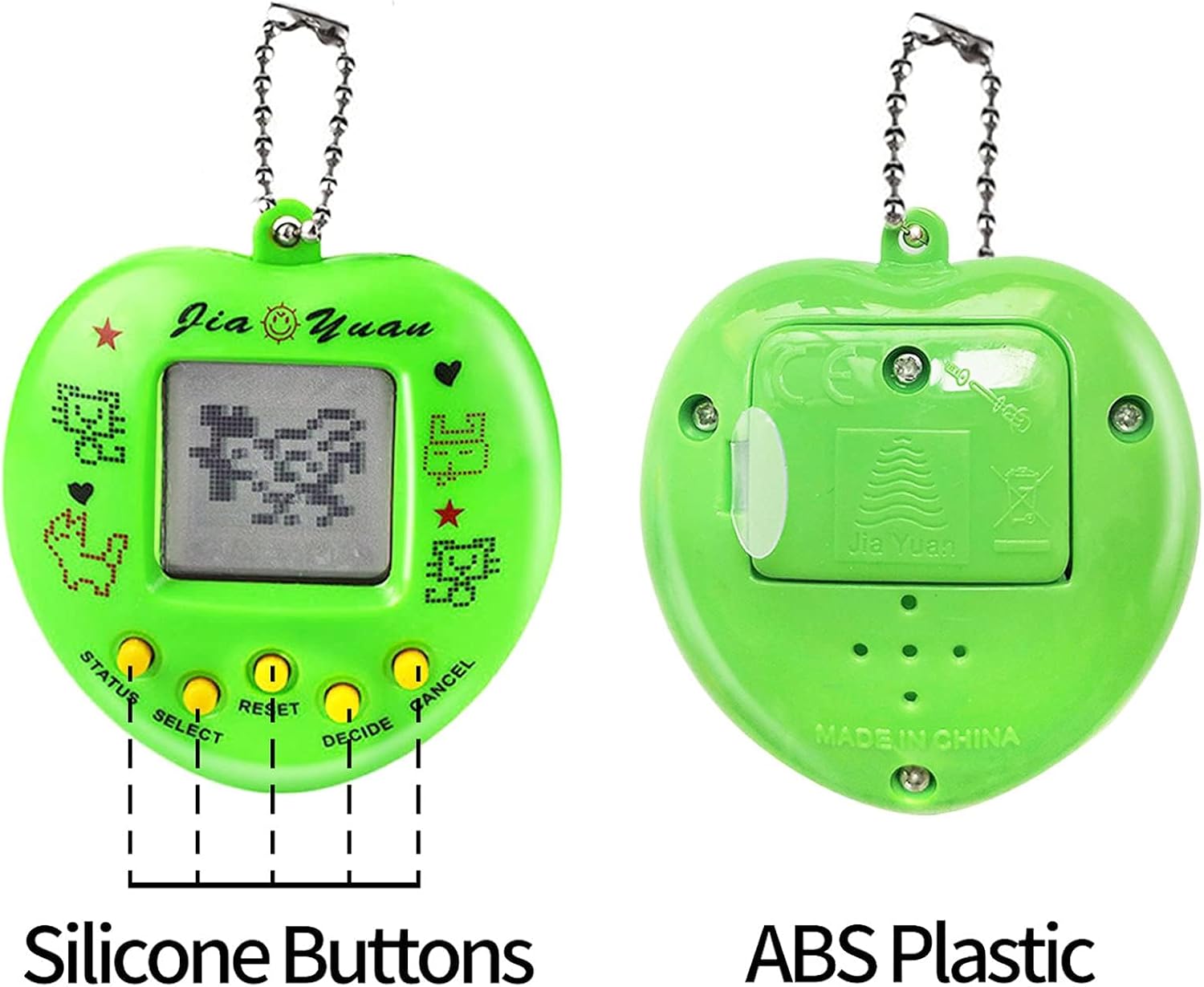 Mascota Virtual Electrónica – Pack De 3 Consolas De Mano Con 168 Animales, Juego De Cuidado Y Alimentación, Llavero Incluido, Regalo Educativo Para Niños