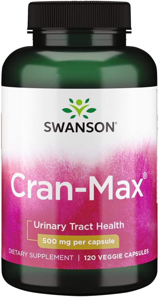 Swanson Cran-Max 500 Milligrams 120 Veg Capsules