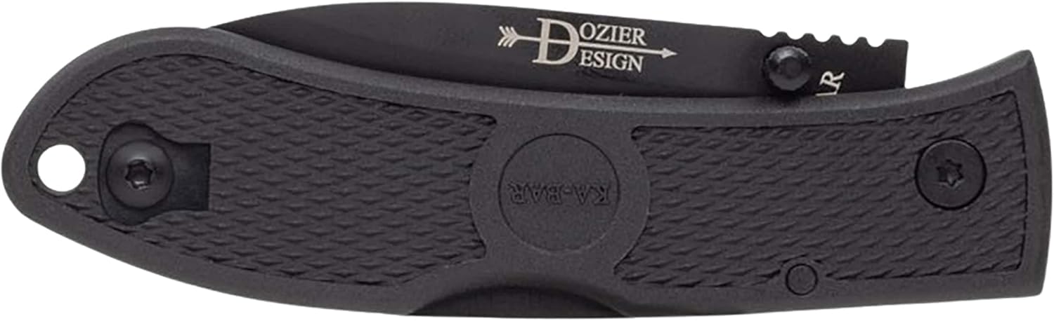KA-BAR Kabar 4062S35 Dozier Folding Knife Black