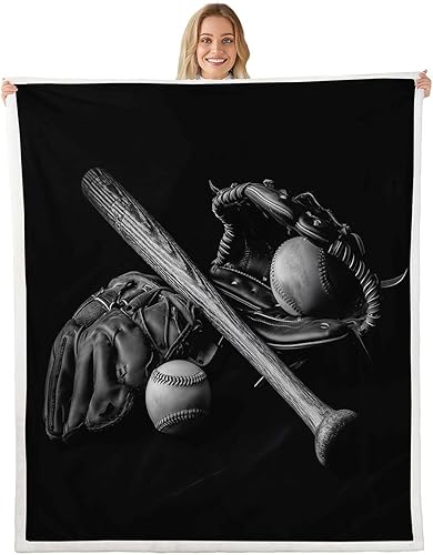 Miniatura 12 de Golf Printed Bed Blanket,Ball Game Lovr Throw Blanket Lightweight Soft Cozy,Retro Simple Style Flannel Blankets for Sofa Bedroom Office,Brown Brown