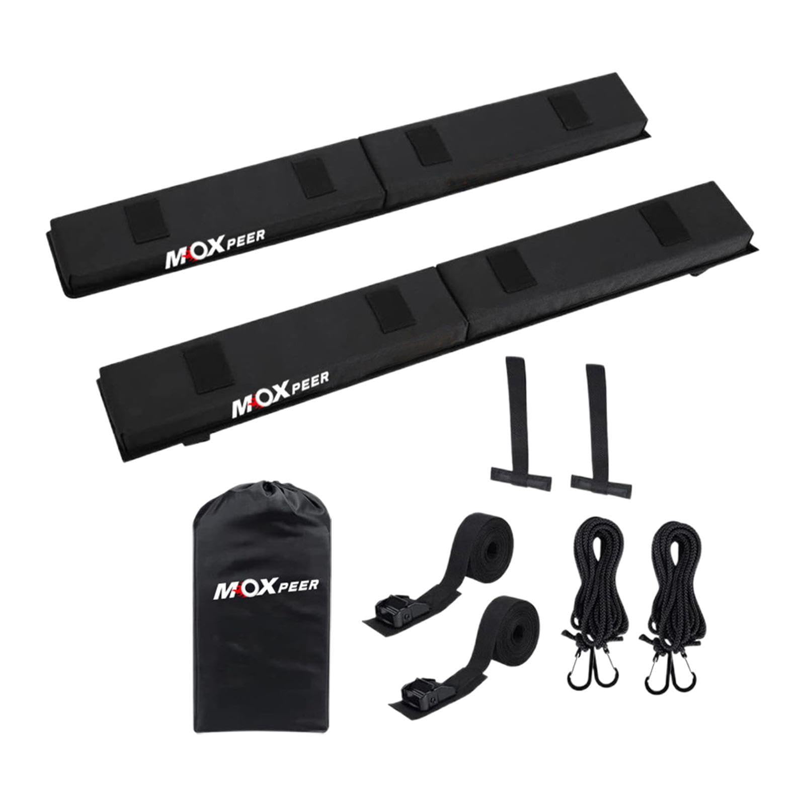 Accessori per Portapacchi con Cuscini Morbidi per Il Trasporto di Canoe e Paddleboard, veloci e Comodi. Portapacchi Pieghevoli, per Sistema di Trasporto Bagagli per Auto,