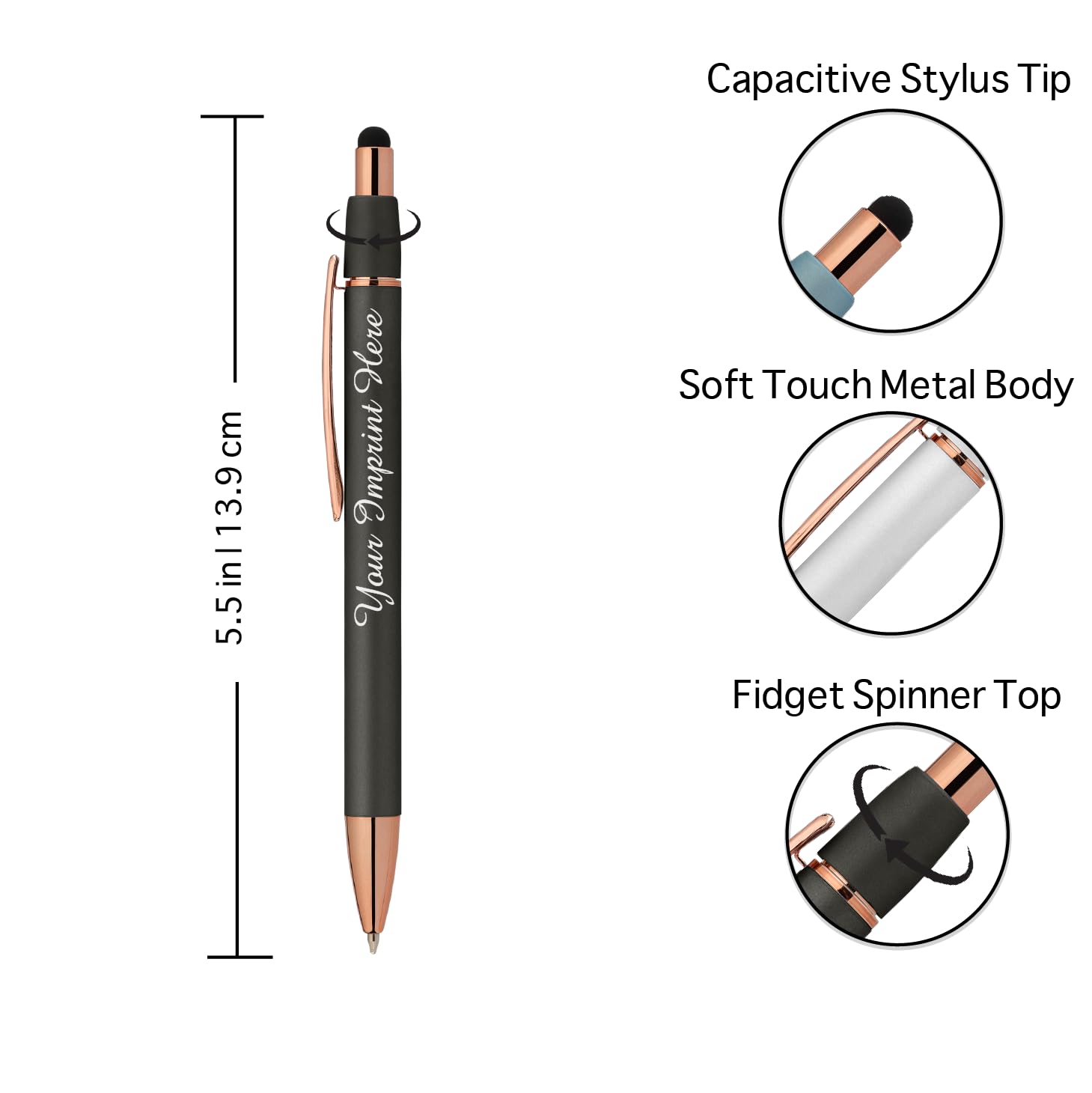 キャリー Amazon.com : Personalized Fidget Pen for Adults - 2 Pack