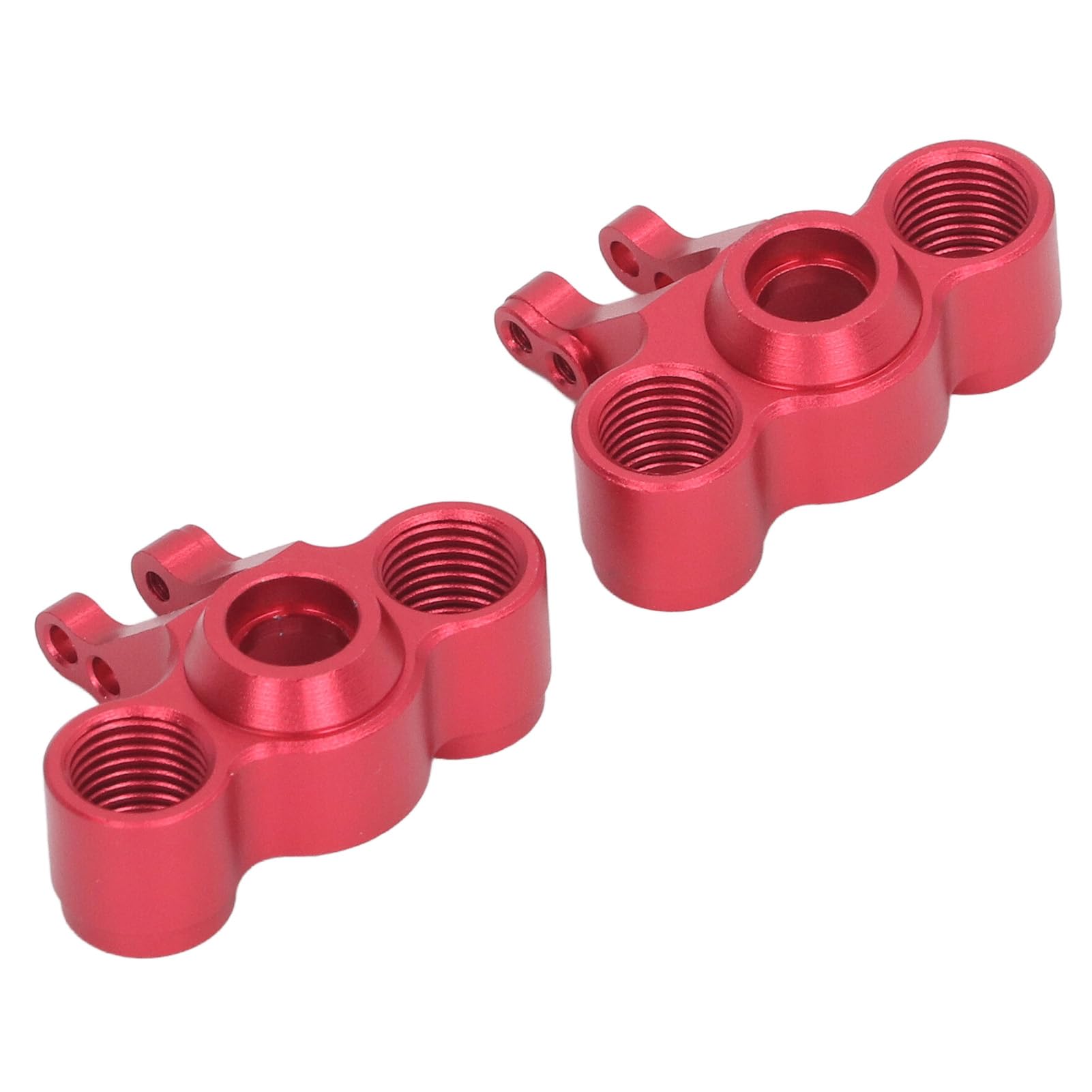 RC przednia tylna oś wsporniki zestaw do wymiany ramienia zwrotnicy ze stopu aluminium miska kierownicy tylna oś siedzenia dla Traxxas Revo Slash 1/16 Summit 72054 (Czerwony)