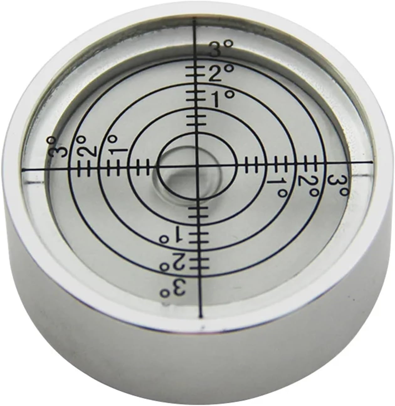 1pc Universal Bubble Level 4015 Leveling Bubble Round Horizontal Bubble Bead High Precision Bottom with Mounting Hole Level