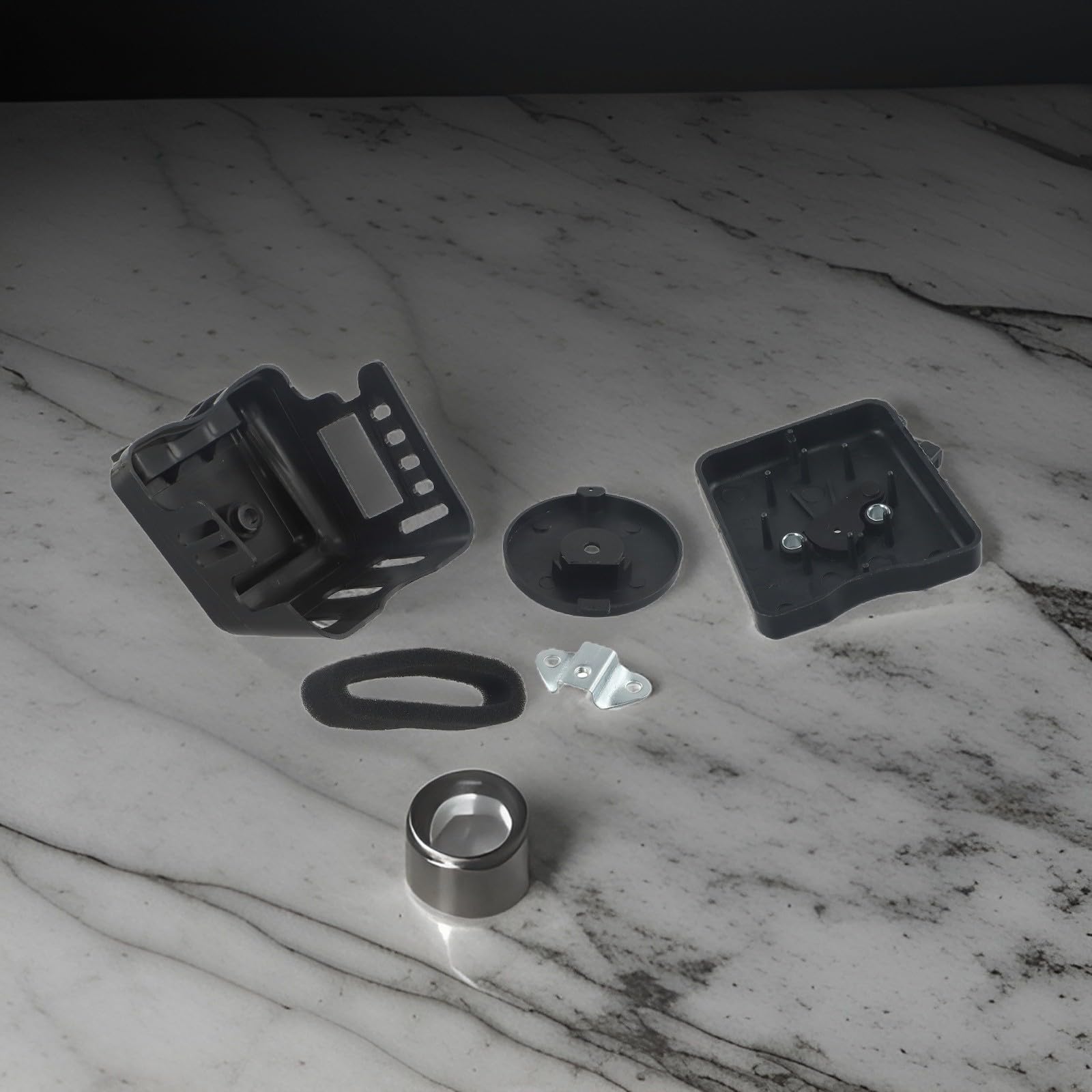 Kit di filtri dell'aria per tosaerba BC430 con motori 43CC 49CC 52CC, compatibile con modelli 40F-5 e 44F-5, filtraggio efficace di polvere e sporco per ottimizzare le prestazioni del motore
