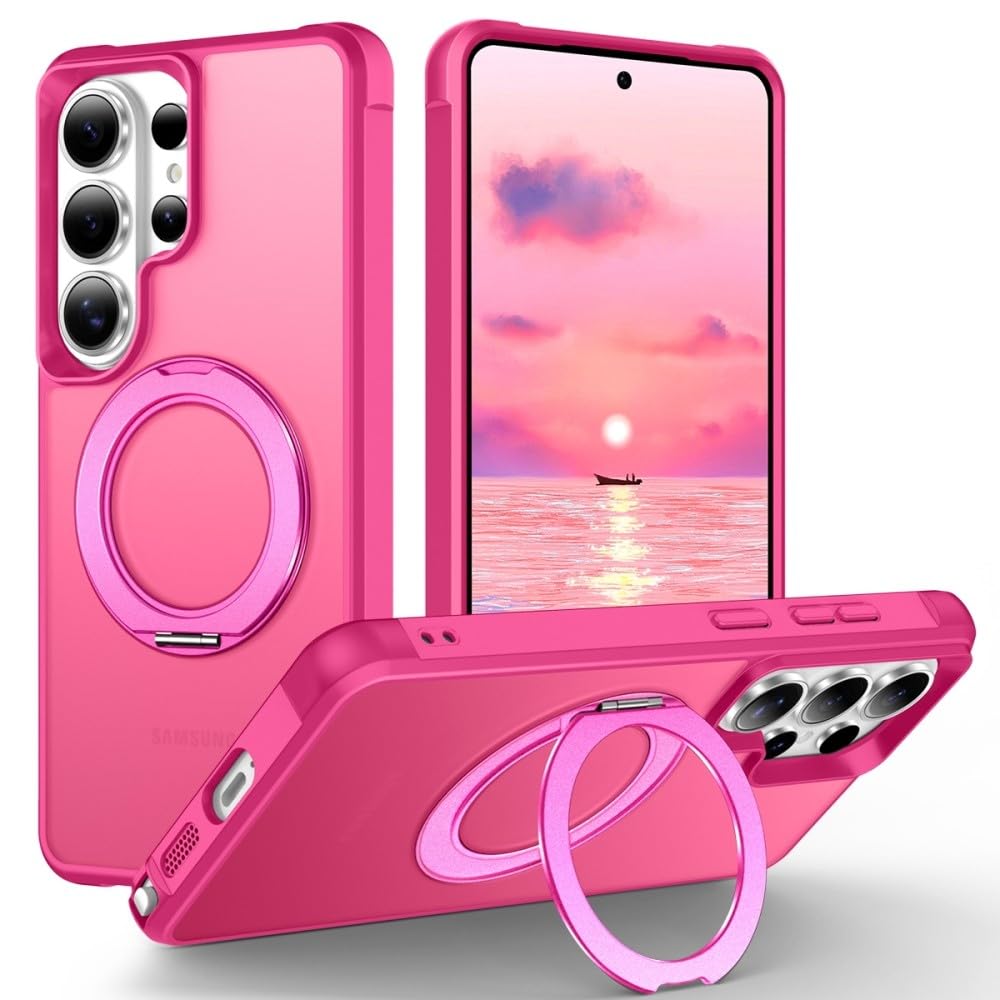 Coque Samsung S26 Plus silicone rigide antichoc support bague arrière - 5