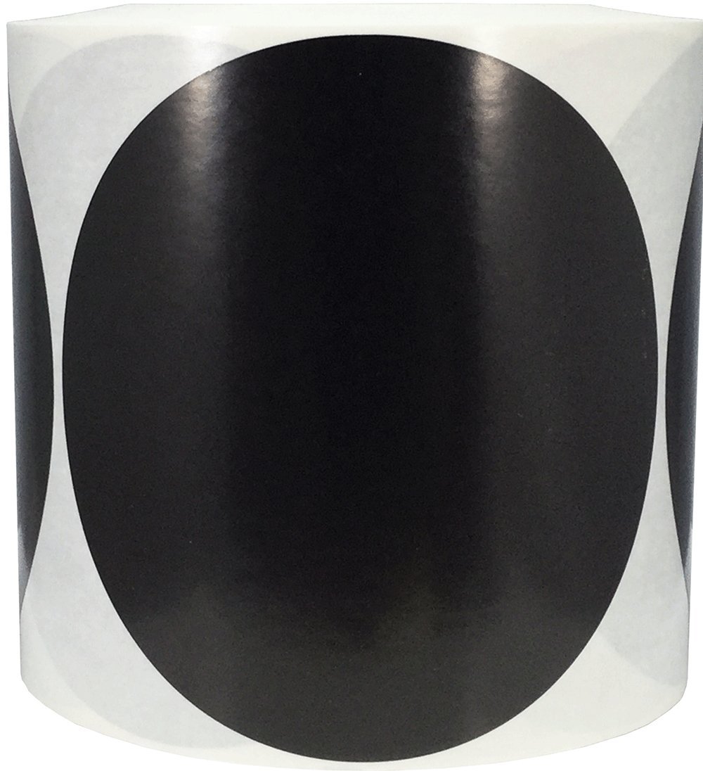 Beige Color Coding Labels - 1 Inch Round Circle Stickers, 500 Total On Roll