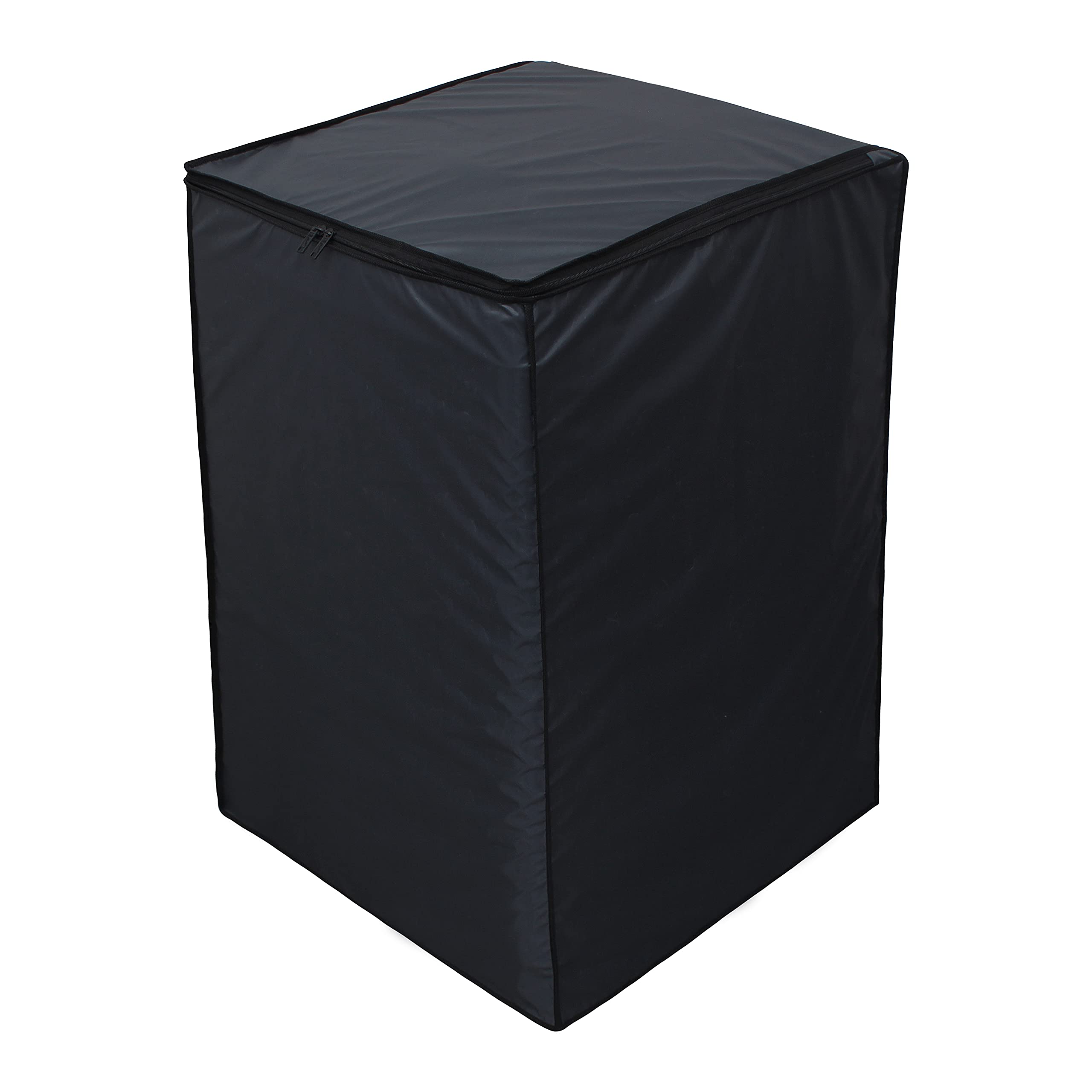 Lithara PVC Top Load Fully Automatic Washing Machine Cover For 7 Kg, 7.2 Kg, 7.5 Kg, 8 Kg | Size : 58.4 x 58.4 x 88.9 Cm | (Grey)-image-13