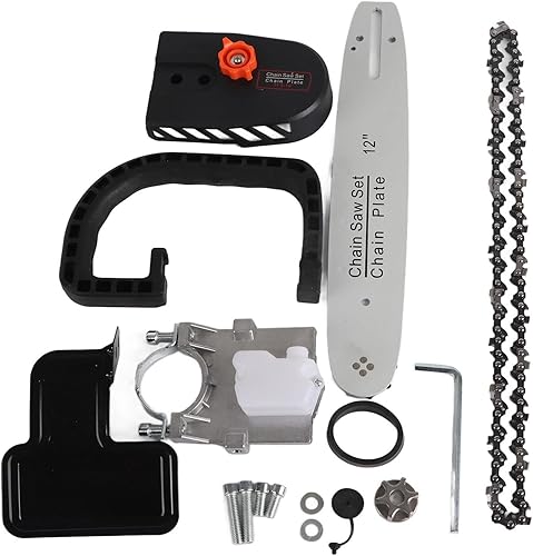 Soporte de sierra de cadena eléctrica, montaje de acero de alta velocidad, accesorio de motosierra, herramienta de corte de madera para amoladora