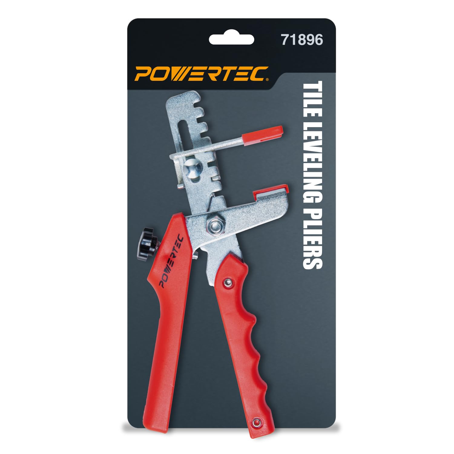 POWERTEC Tile Leveling System Tile Leveling Pliers for Floor and Wall Tile Installation, 1 Pack (71896)