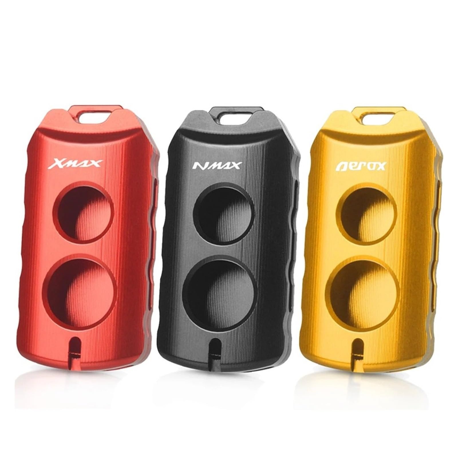Motorrad Schlüssel Hülle Schutzhülle Schlüssel Sch Für YA&MAHA Xmax X-MAX 400 NVX AEROX QBIX 125 155 250 300 400 2015 2016 2017 2018 2019 2020 Neue Fernbedienungsschlüsselhülle(Blue Aerox Logo)