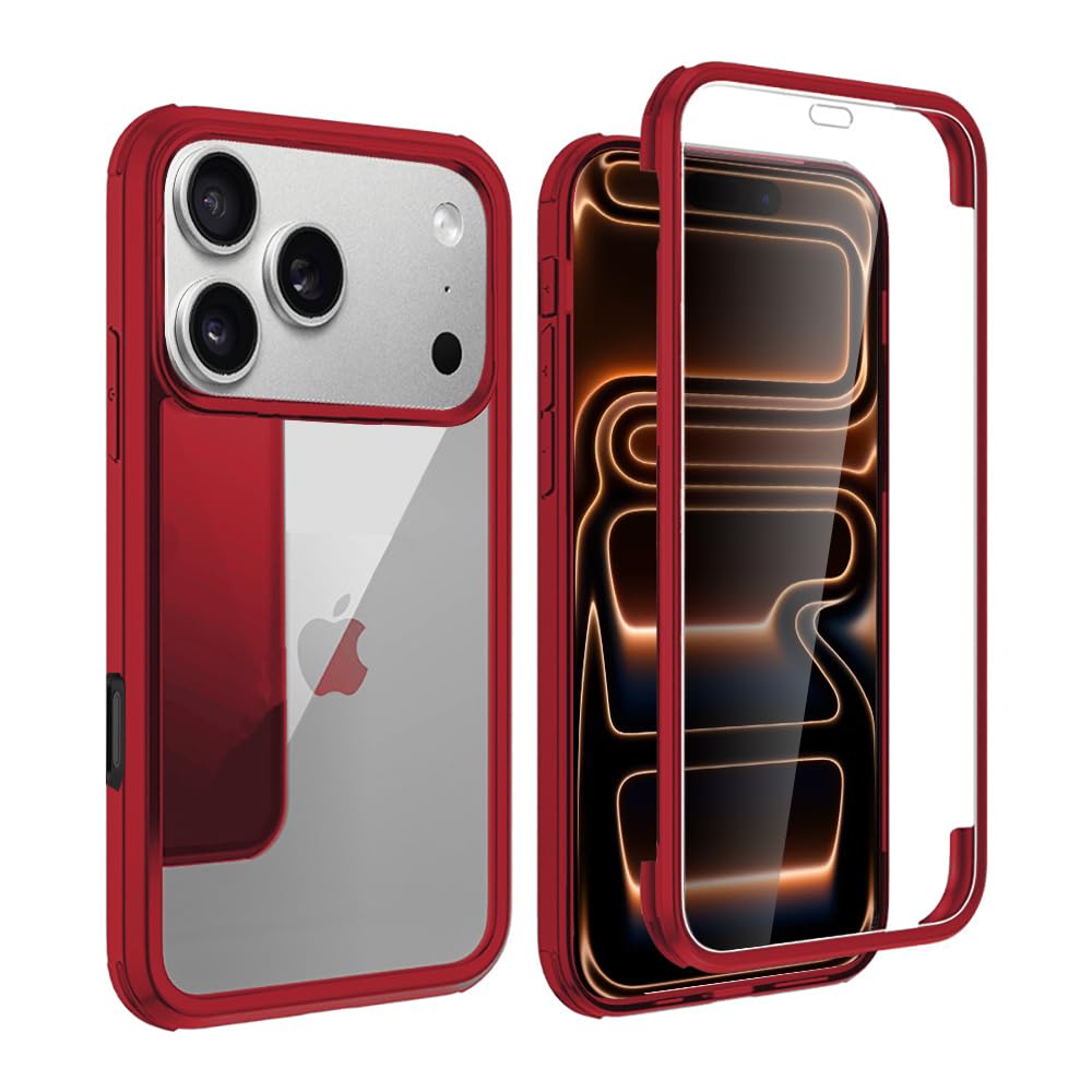 iPhone17pro携帯ケース② Amazon.co.jp: YSAN iPhone17pro ケース 360度全面保護 [100％画面感度