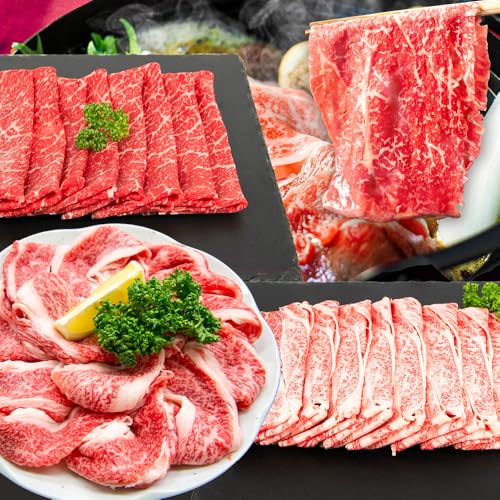 博多和牛 贅沢 しゃぶしゃぶ すき焼き セット 1.47kg 地域商社ふるさぽ[90日以内に出荷予定(土日祝除く)]福岡県 小竹町 博多和牛 牛肉 赤身肉 牛 すき焼き 和牛 スライス 肩ロース