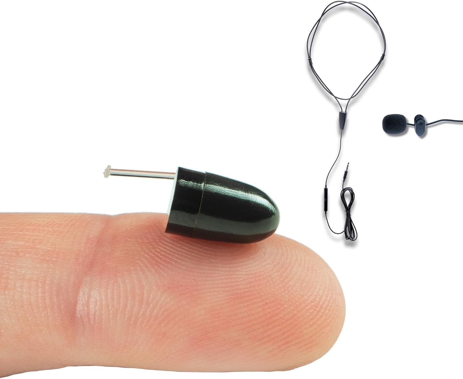 PingaOculto Spy Headphones Testing Mini VIP Pro Invisible Headphones Mobile Phone Microphone with Cable - Invisible Earphones Headset Spicker Spy Earpiece Ear Spy Earpiece VIP Pro UltraMini +