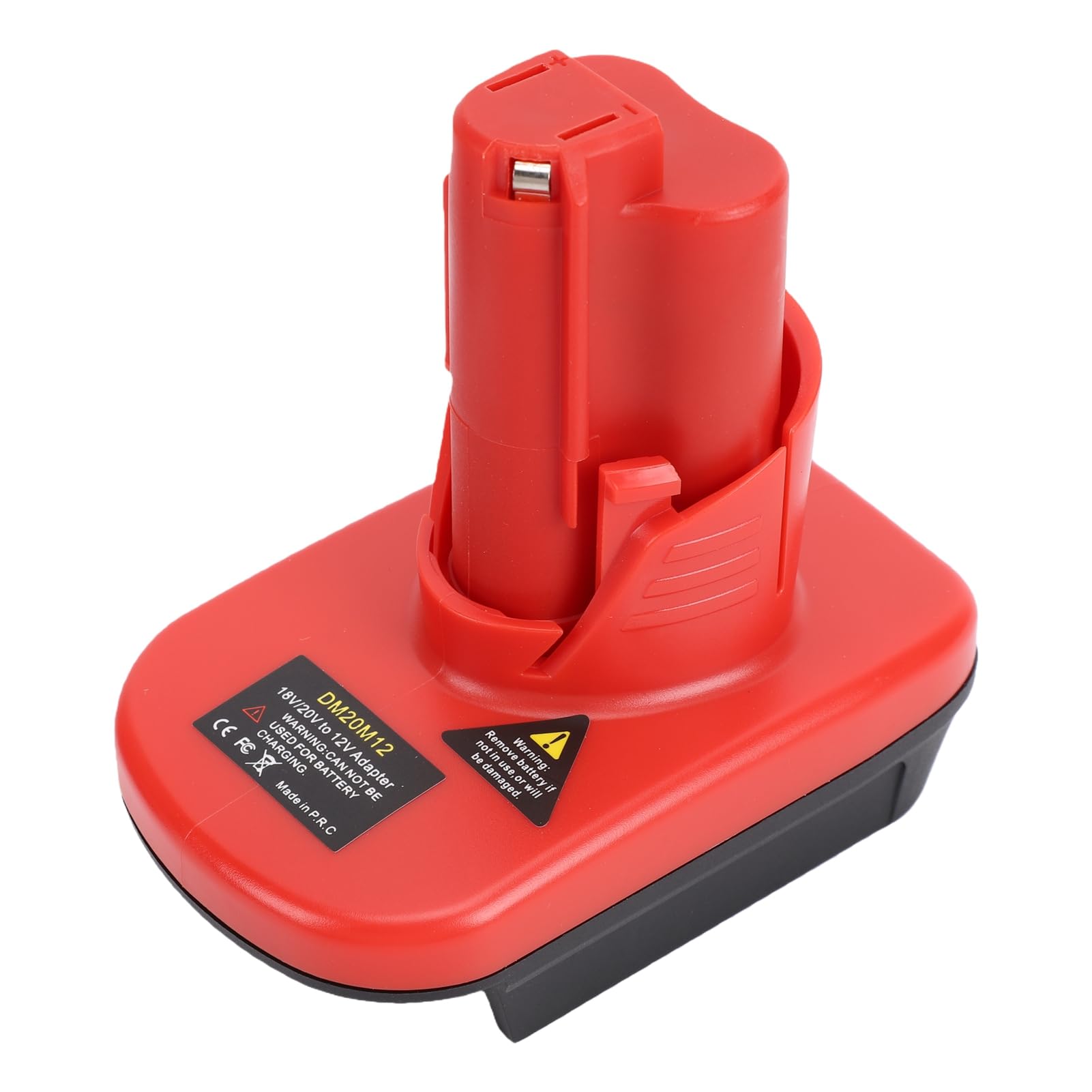 Jiawu Adapter Akumulatora do Narzędzia Milwaukee 18V do 12V M12