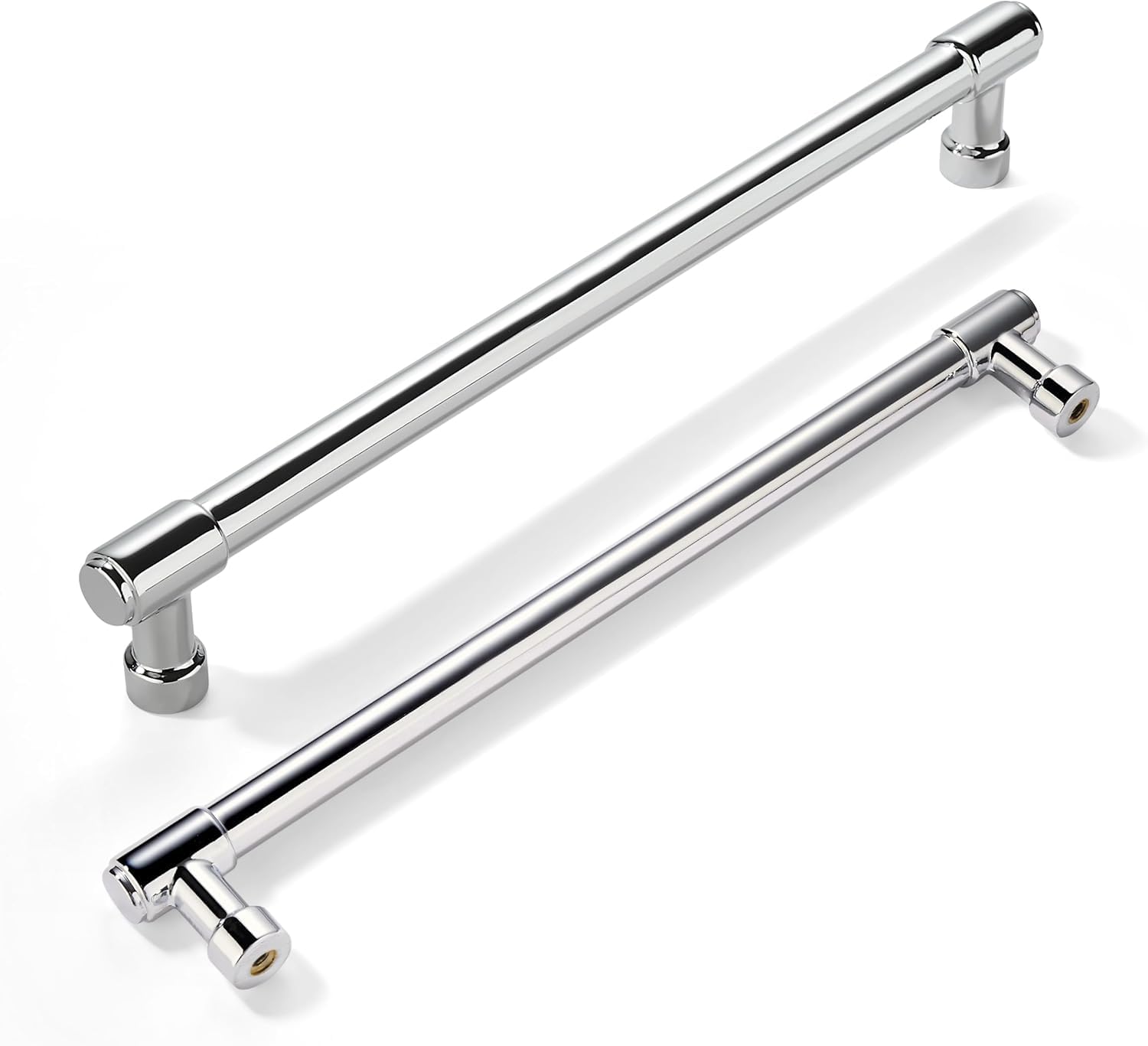 KHTUMEWARE-170259 Polished Chrome Cabinet Pulls CTC 7-1/2 in (192 mm) 10-Pack