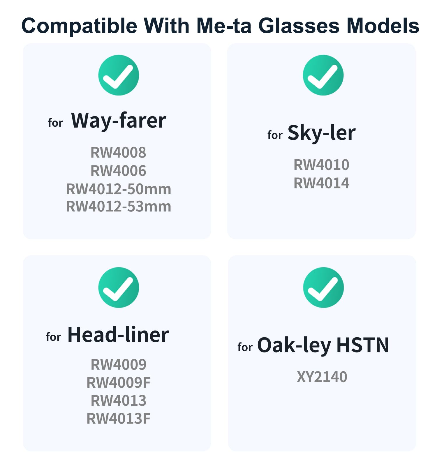 HanCenDa Camera Cover for Meta Glasses