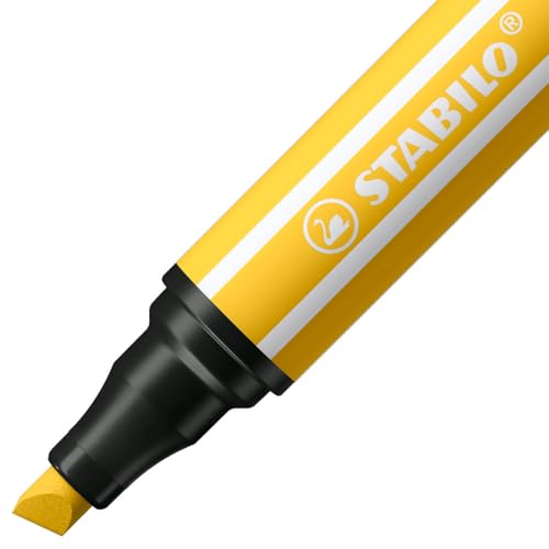 Miniatura 3 de STABILO - Rotulador premium con punta biselada gruesa - Pen 68 MAX - ARTY - Estuche de 6-6 colores diferentes