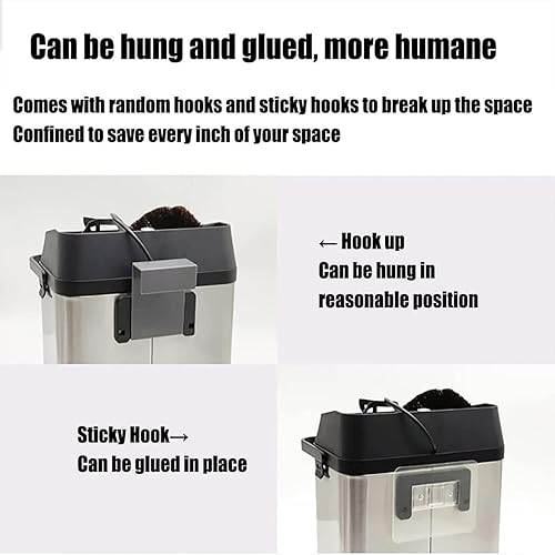 Miniatura 3 de Limpiador eléctrico portafiltros caféMáquina Limpieza portafiltros, con 2 rascadores y 1 Cabezal Cepillo para el hogar, cafetería, Restaurante, Negro