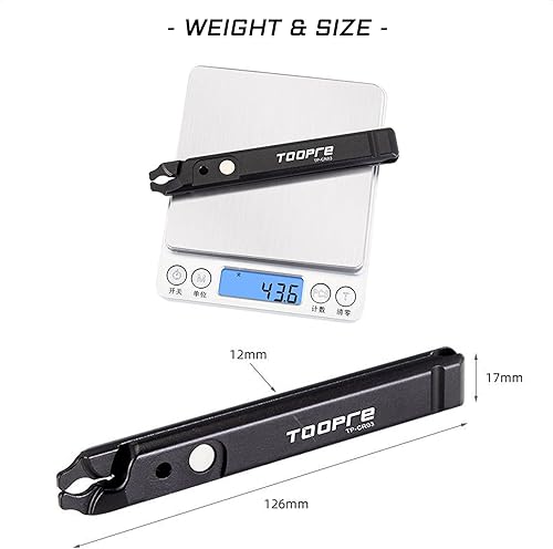 Miniatura 7 de Alicates maestros multifuncionales con extracción de eslabones maestros, palancas de neumáticos, eslabones de almacenamiento y gancho de cadena,