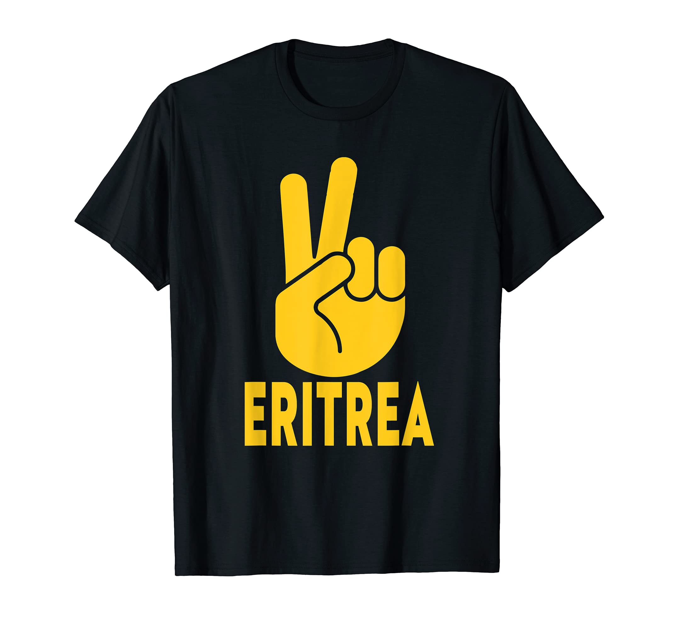 Eritrea TeezI Love Eritrea With A Raised Fist Eritrean Pride T-Shirt