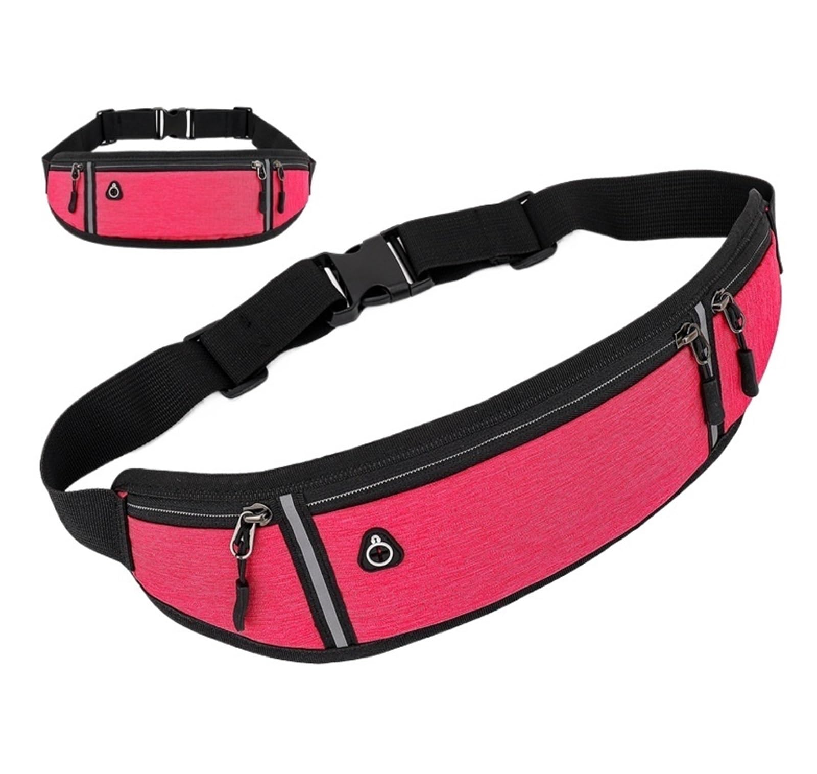 Bolsa de pecho impermeable multifuncional para correr con teléfono móvil y llaves cómodamente 8