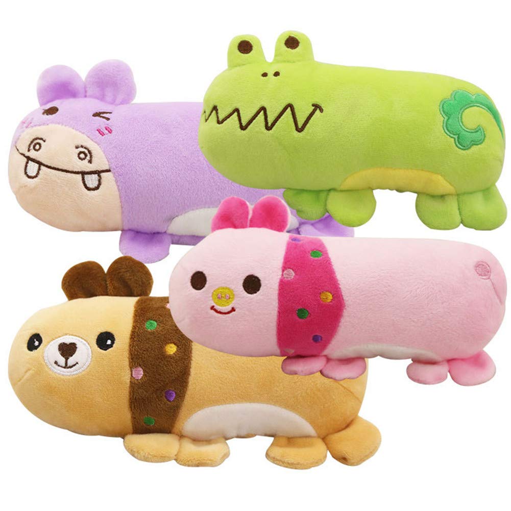 Jouet Chien Qui Couine Jouet Couineur Chien Chien Jouet Qui Couine Grinçantes Jouets pour Chiens Grinçante Jouet Chiot Doux Jouet Green