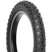 Hycline Kids Bike Replacement Tires Set 2-Pack 12.5/14/16/20x2.125 Inch Premium Butyl Rubber Wear-Resistant Folding Bicycle Tires and 2 Pcs Bike Tubes Schrader Valve with Tire Levers for BMX MTB