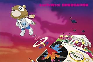 Kanye West Graduation Music Poster 24in x 36in