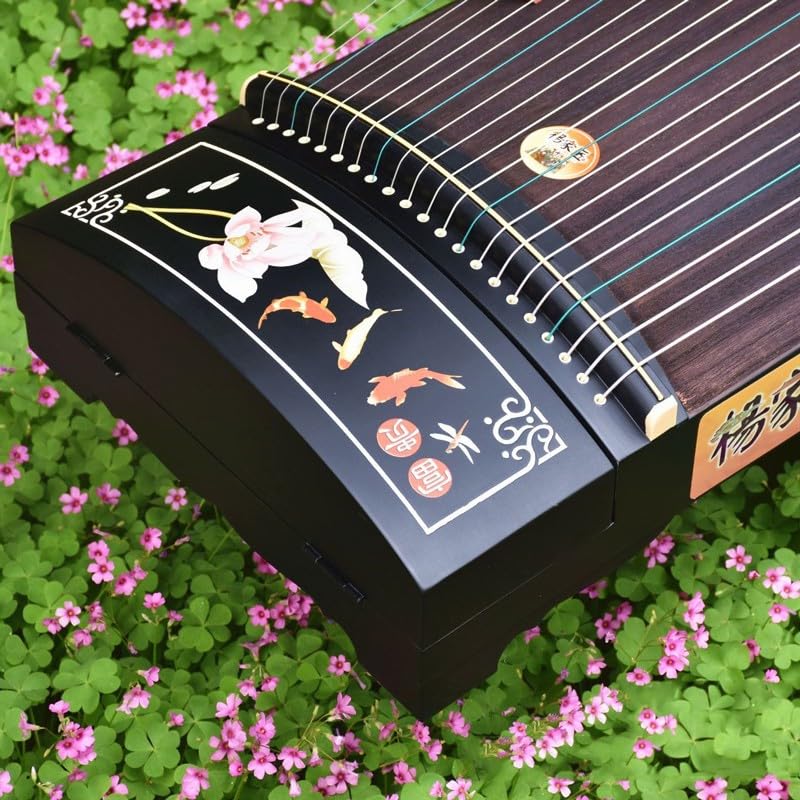 JITEM Guzheng, Traditional Chinese 21-String Instrument, Handmade Solid Wood Performance-Grade Guzheng, Suitable for Beginners and Professionals(Color:13)