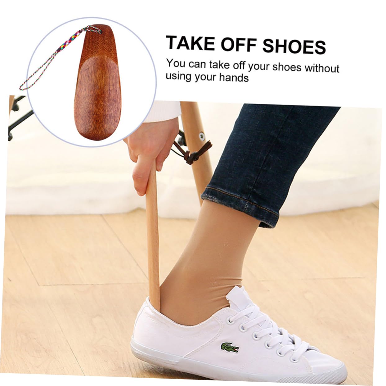 VALICLUD 9stücke Holzschuhlöffel Mini Tragbare Anziehhilfe Für Schuhe Ergonomisches Design Leicht Und Komfortabel Für Täglichen Gebrauch