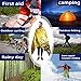 Lizusidtsy 1 Piece Outdoor Emergency Blanket Thermal Blanket Sunscreen Blanket to Keep Human Body Warm