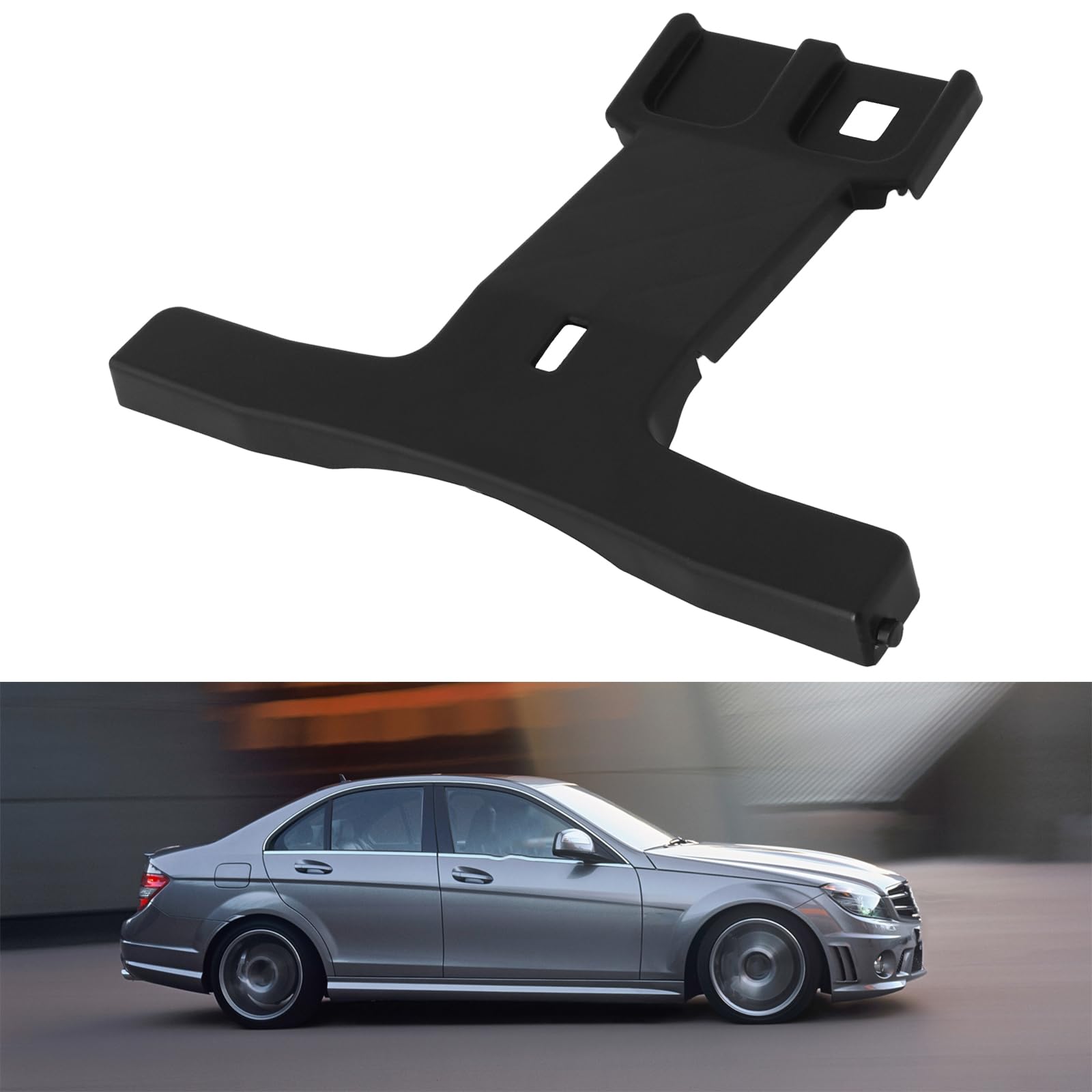 Staffa griglia radiatore A2048850136 2048850136 compatibile con Mercedes-Benz Classe C W204 e S204 2007-2011