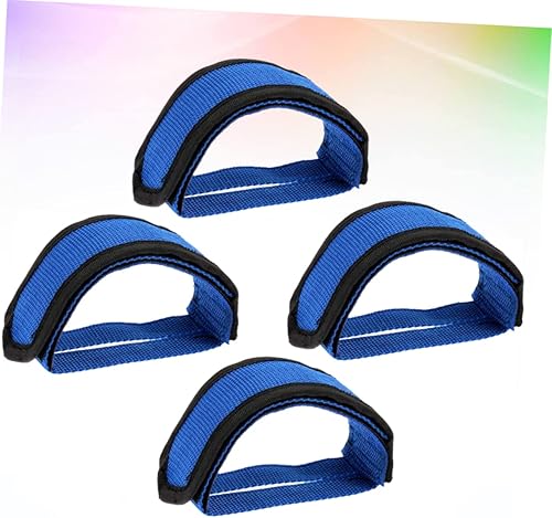 Miniatura 4 de INOOMP 2 pares de pedales de MTB cinta antideslizante correas de pedal de bicicleta cinta de pedal de bicicleta correas de dedo del pie Bicicletas