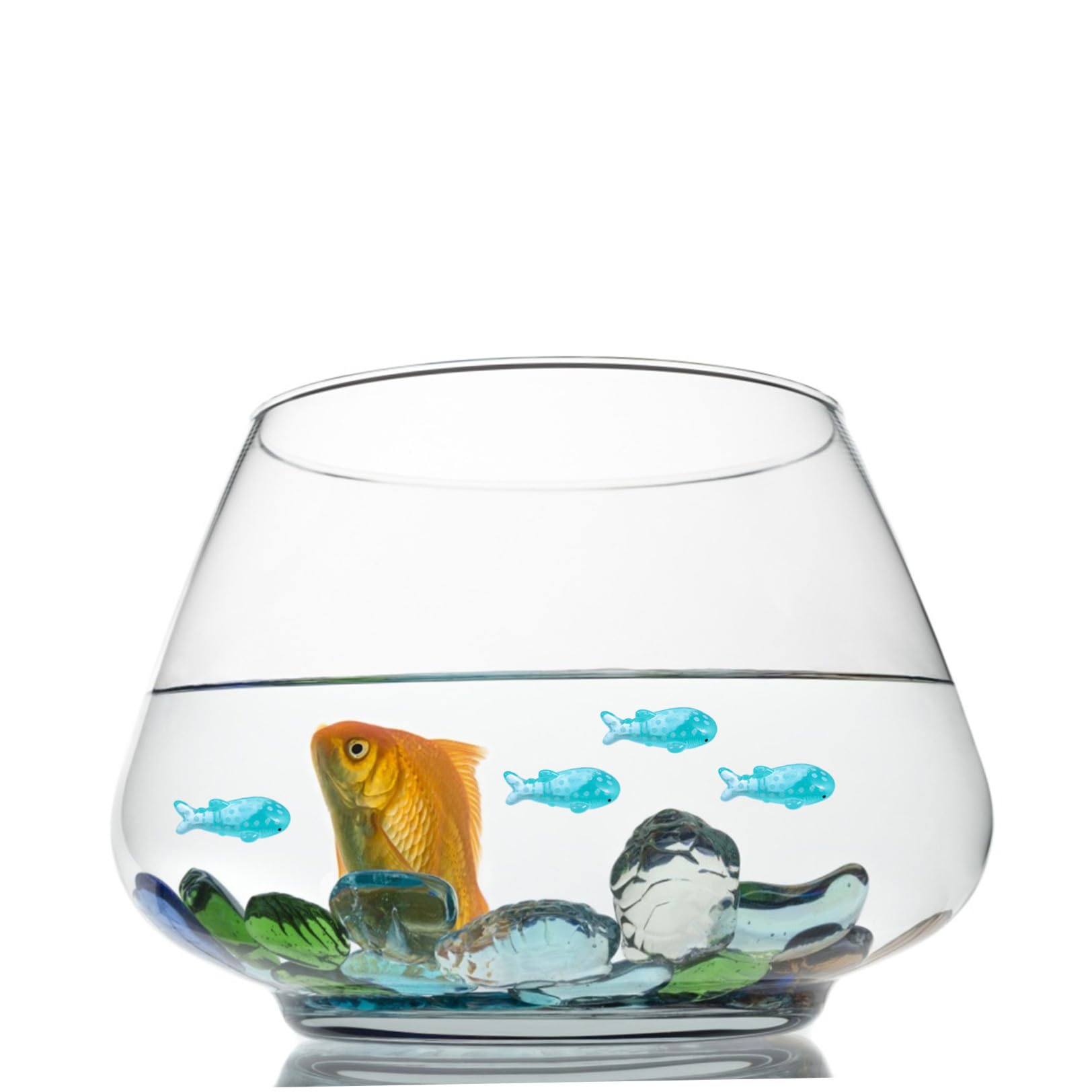 Housoutil 150piezas Adornos De Acuario De Ballena De Decoración De Paisaje para Peceras Mini Ornamentos De Accesorios para Acuarios De Agua Dulce y Salada