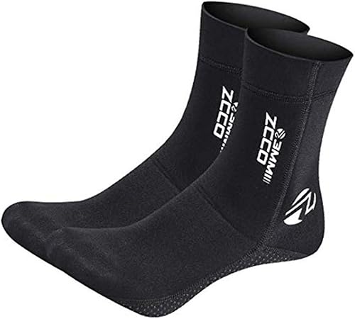 Miniatura 10 de ZCCO Calcetines de buceo de neopreno de 0.059 in0.118 in, calcetines de agua de playa para hombres y mujeres, calcetines de natación para buceo,