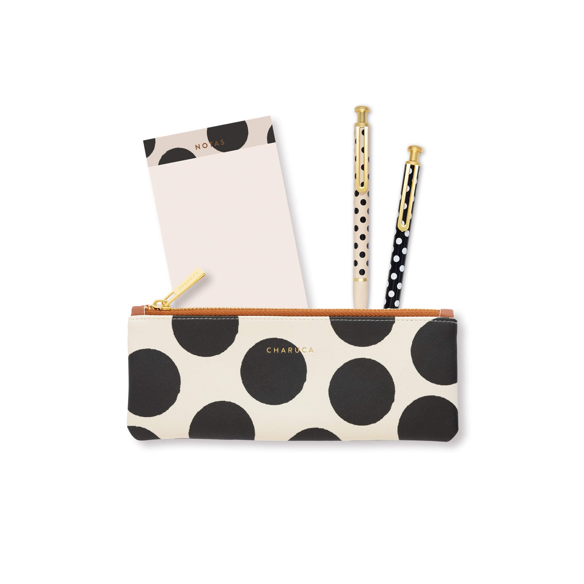 Pack Charucalover. Bloc de notas + 2 bolígrafos (Audrey e Ivory) + Estuche Minimal. (Pack Charucalover)
