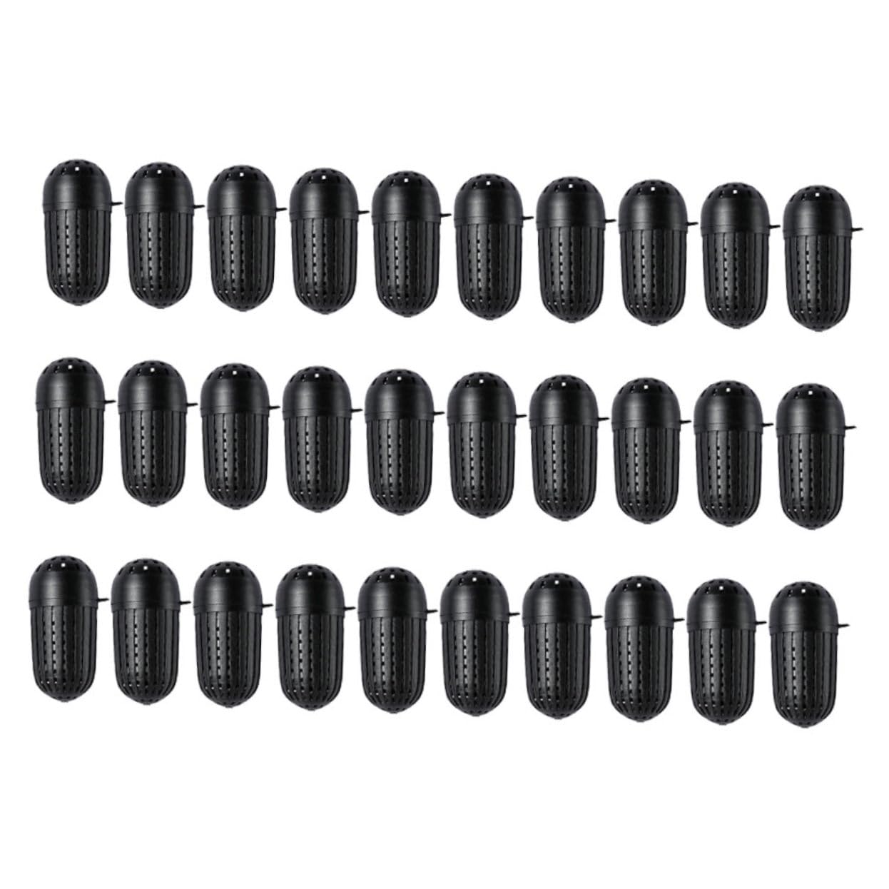 OSOLADY 100Pcs Fishing Feeder Bait Thrower Device Durable Particle Container for Minnow Crab Shrimp Lightweight Easy to Use Fishing Gear for Enhanced Performance