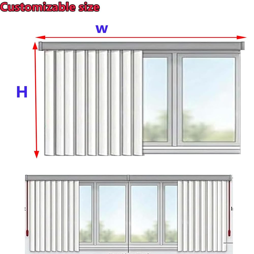 Vertikaljalousie Lamellenvorhang Vertikal Schiebevorhang