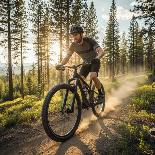 Image of Tommaso Mens Cycling Shoes - SPD Compatible Outdoor, MTB, Gravel & Mountain Bike Shoes - Walkable Design - Cleats Not Included