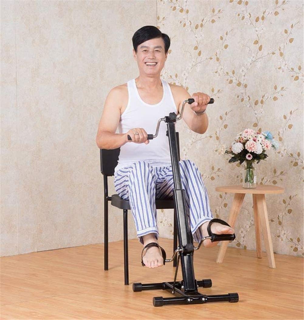 Cyclette Pedale Ginnico-Esercizi per Pedali compatti per Piedi, Mani, Braccia, Gambe Pedali per Esercizi fisici Pedali per Pedali, Attrezzatura da Palestra per Riabilitazione Fitness