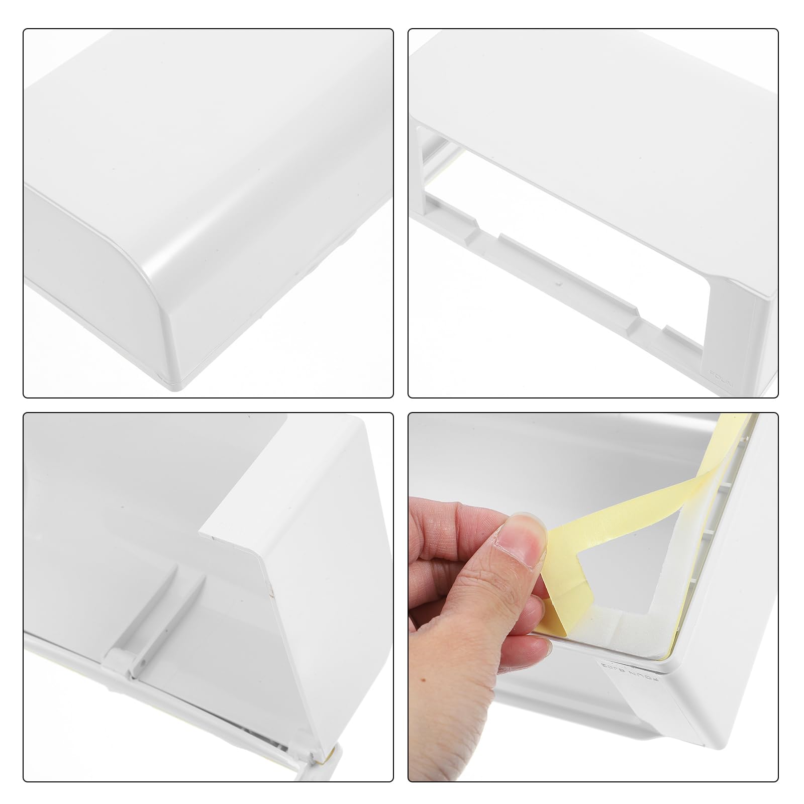 Couvercle Prise Étanche Blanc Type 86 - Protection Pour Salle De Bain Et Extérieur